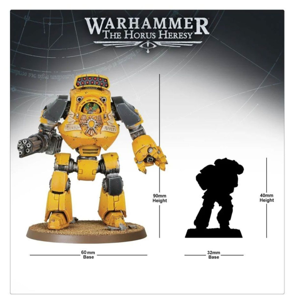 Warhammer - The Horus Heresy: Legiones Astartes - Contemptor Dreadnought